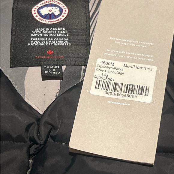 Canada Goose Men’s Camo Jacket Coat – New With Tags (NWT) – Authentic – L - Picture 6 of 11
